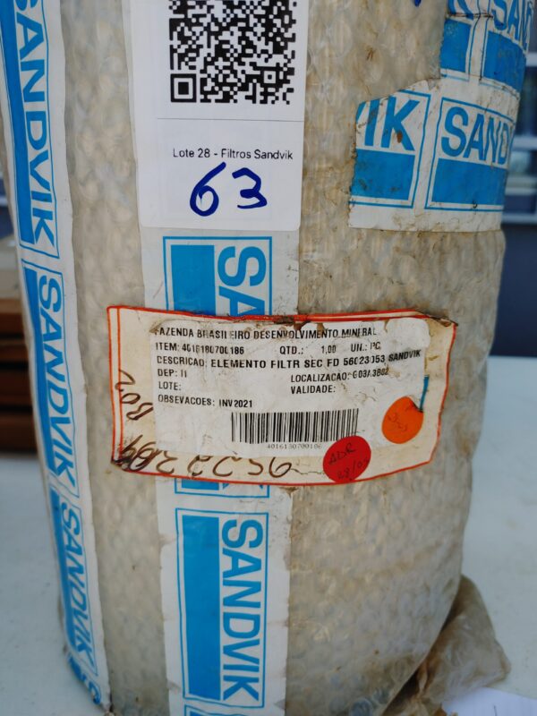 Lote de Filtros Diversos Sandvik - Image 36