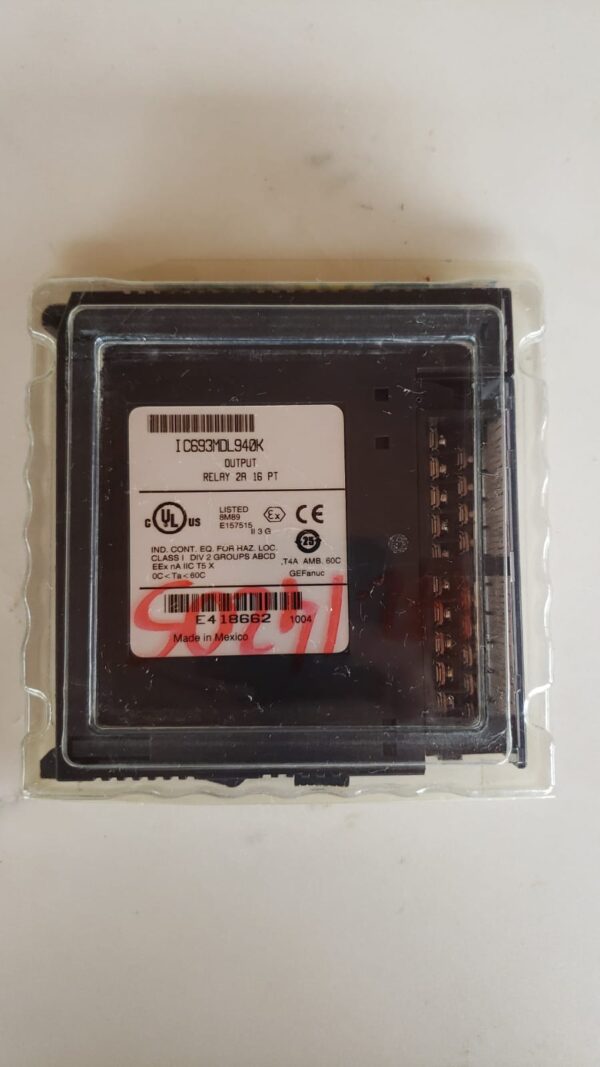 Módulo de Saída Relé 16 Pontos GE Fanuc IC693MDL940K 2A - Image 2