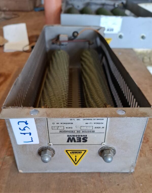 Resistor de Frenagem SEW Eurodrive 1,2 kW 68 Ω Tipo OH-307 – Dissipador para Inversores de Frequência