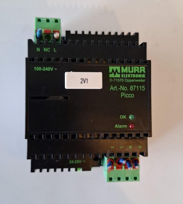 Fonte de Alimentação Murrelektronik Picco 87115 12–15VDC 6A 72W Entrada 100–240V AC