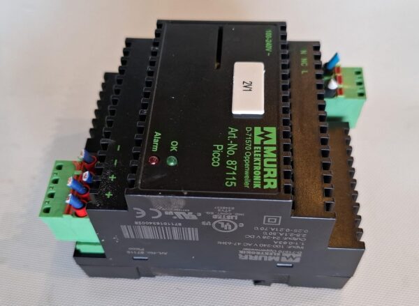 Fonte de Alimentação Murrelektronik Picco 87115 12–15VDC 6A 72W Entrada 100–240V AC - Image 4